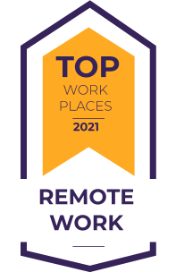 2021 Top Workplace Award for Remote Work