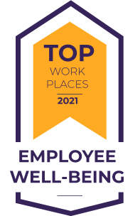 2021 Top Workplace Award for Employee Well-Being